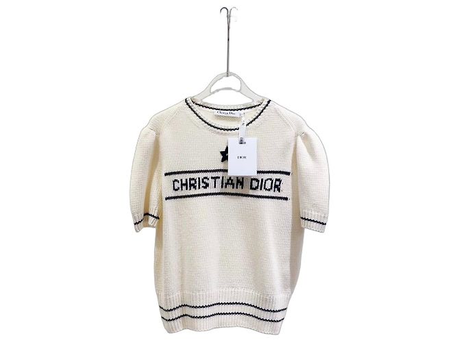 Autre Marque Top Dior Lucky Star in lana Multicolore