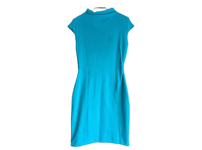 Diane Von Furstenberg Vestido de verano azul