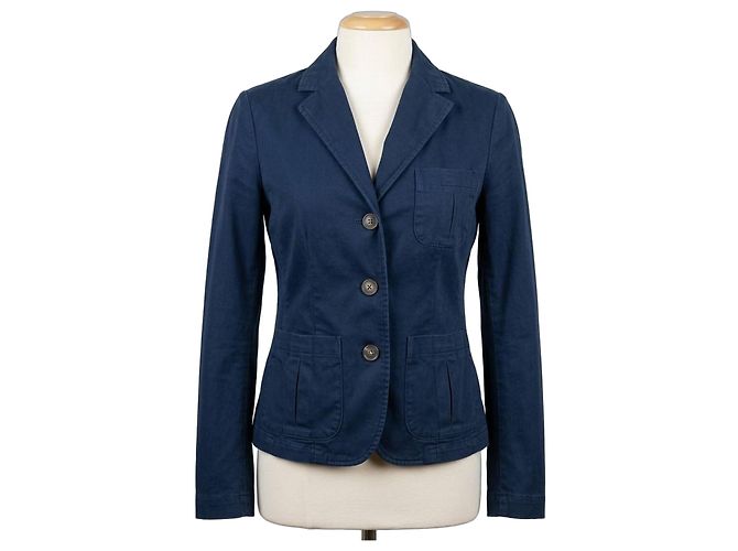 Blazer Ralph Lauren in cotone blu navy