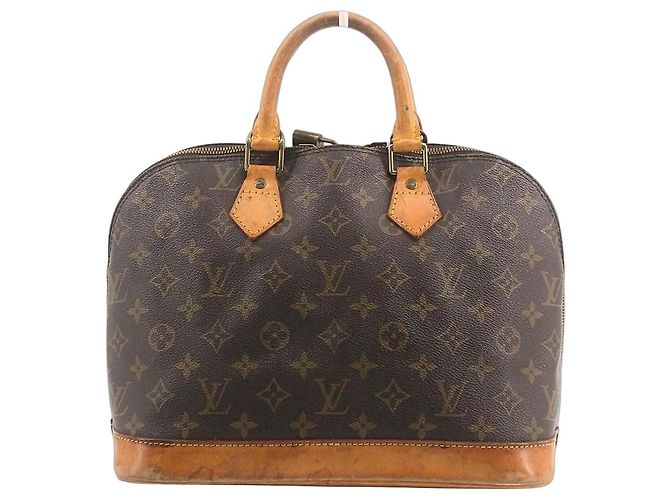 Louis Vuitton Alma PM Monogram Canvas Castaño Monograma
