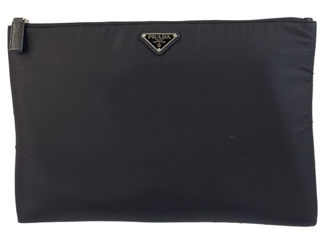 Bolsa de Mão Prada Tessuto Preto