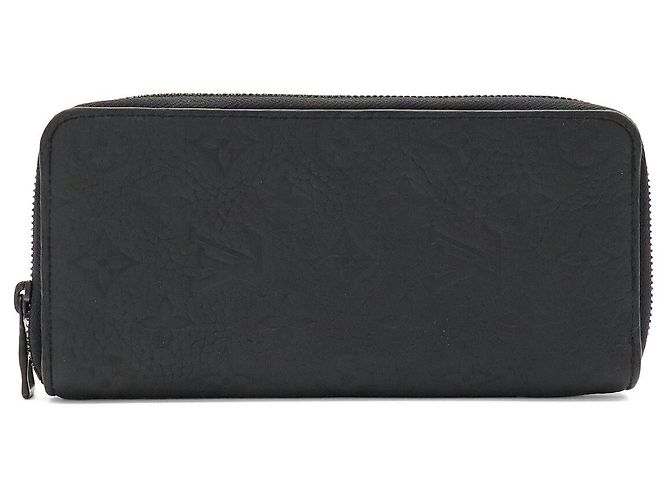 Portefeuille Zippy Vertical Louis Vuitton Monogram Trion Noir