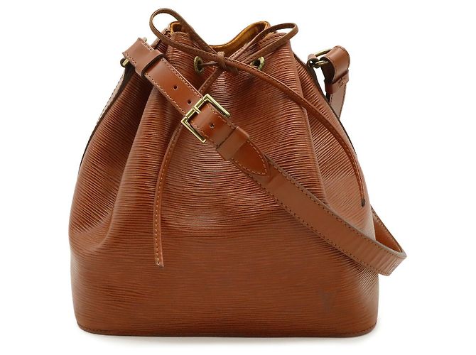 Borsa a tracolla Louis Vuitton Petit Noe Marrone