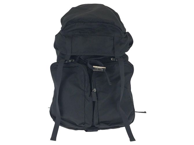 Prada Tessuto Backpack Black
