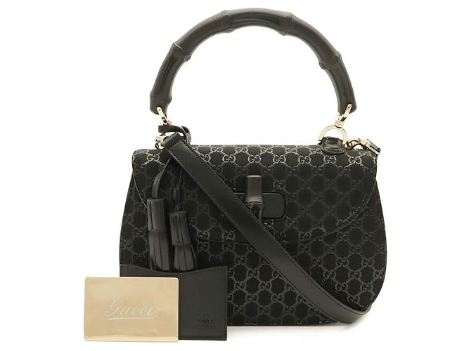 Borsa Gucci New Bamboo Nero
