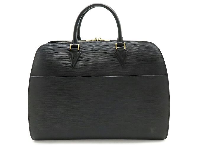 Borsetta Louis Vuitton Epi Sorbonne Nero