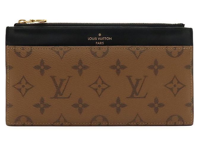 Cartera Slim Monogram Reverse Louis Vuitton Multicolor
