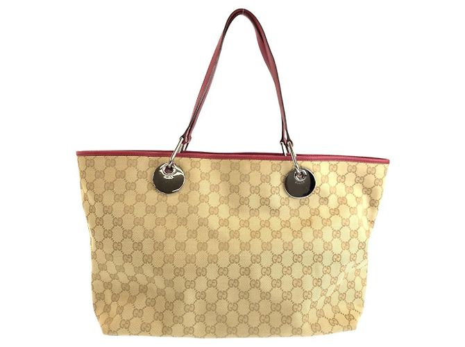 Borsa Tote Gucci GG Canvas Marrone Beige