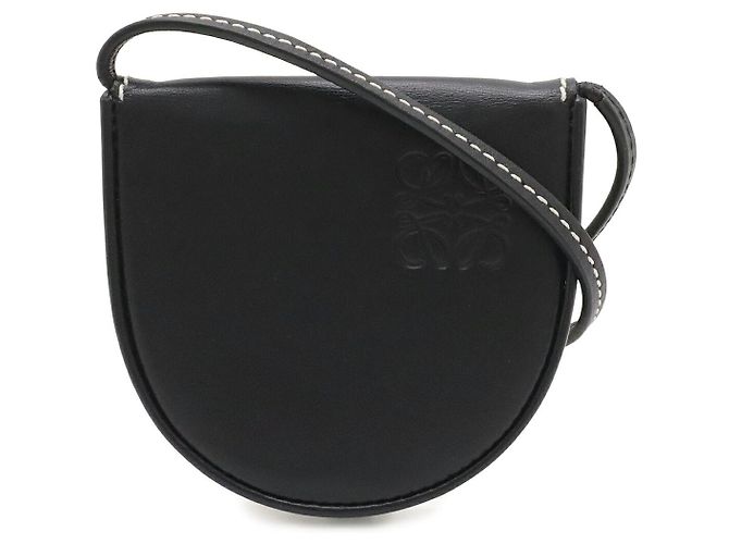 Loewe Anagram Heel Pouch Nero