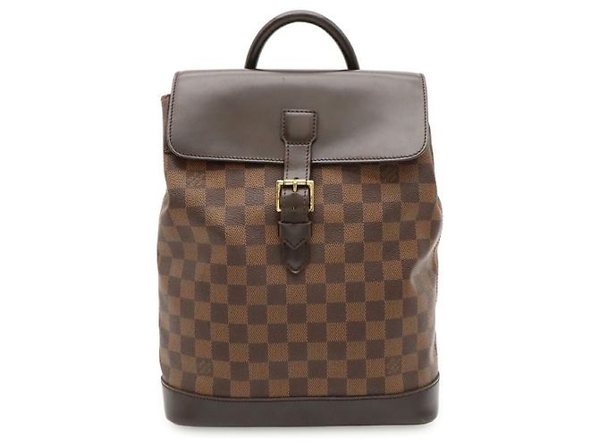 Louis Vuitton Damier Soho Backpack Brown