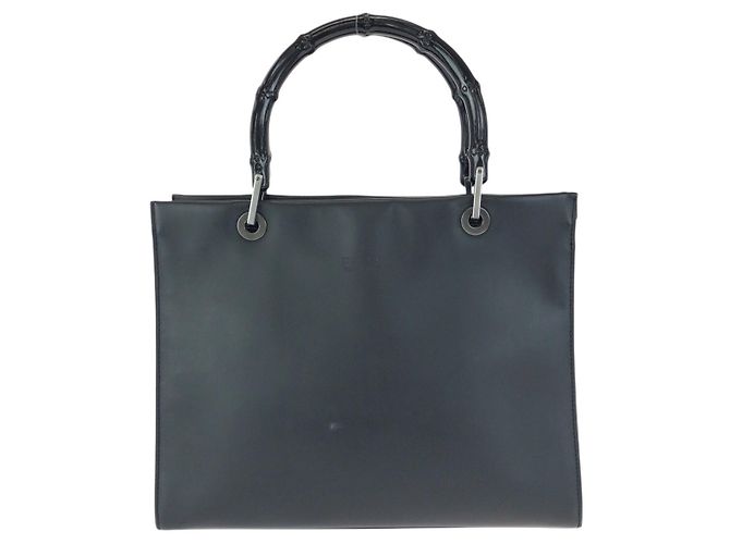Mala Gucci Bamboo preta Preto