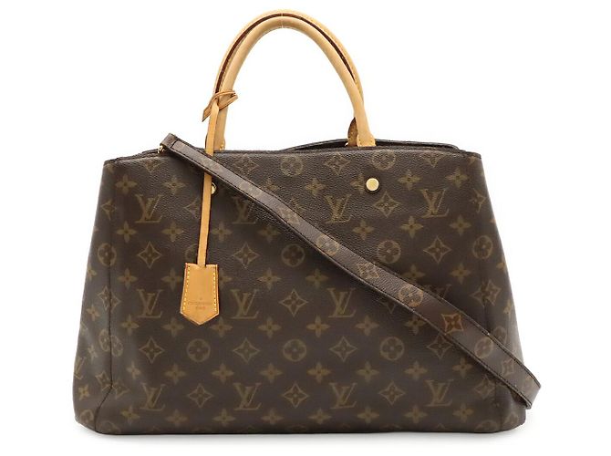 Sacola Louis Vuitton Monogram Marrom