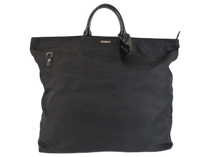 Borsa Tote Gucci in Nylon Nero