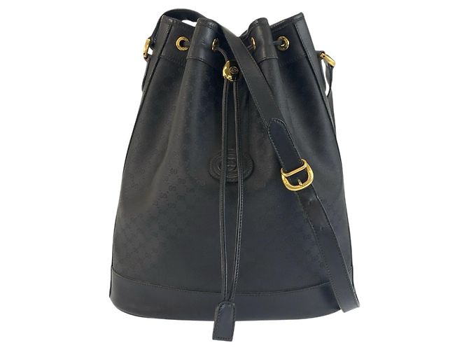 Sac à épaule Prada Micro GG Noir