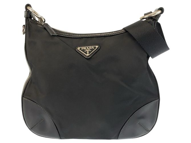 Sac à épaule Prada Tessuto Noir