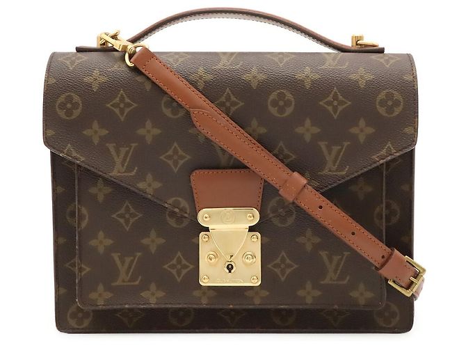 Louis Vuitton Monogram Monceau 28 Marron