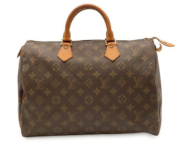 Bolsa de mão Louis Vuitton Speedy Marrom