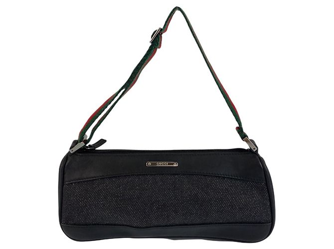 Borsa Gucci in tessuto nero