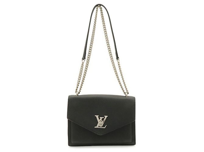 Borsa a tracolla con catena My Lockme Louis Vuitton Nero