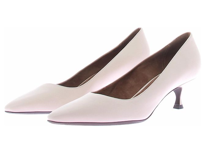 Autre Marque HERBERT LEVINE Beige Leather Pumps Size 38