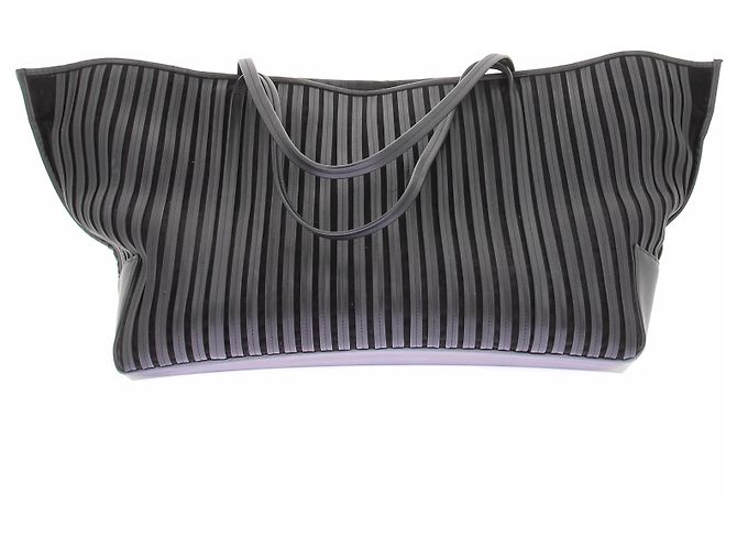 Autre Marque Cabas Linea Stitch noir