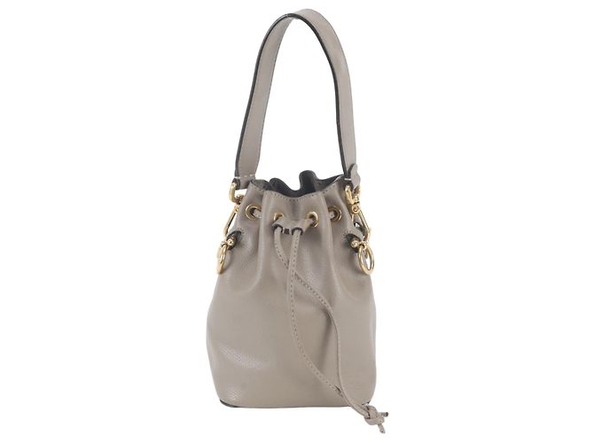 Fendi Mini Mon Trésor 8BS010 Leder Handtasche