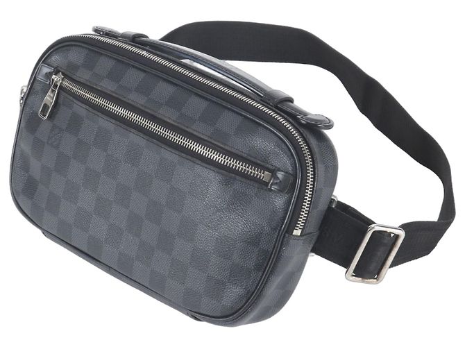 Pochette Louis Vuitton Damier Graphite Ambrelle Noir