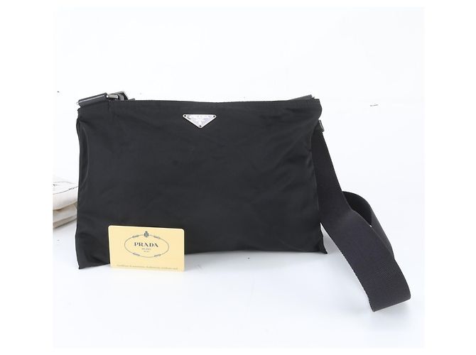 Borsa a tracolla Prada da uomo Nero
