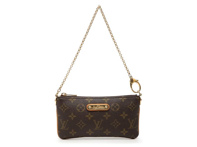 Louis Vuitton Pochette Milla MM Monogram Brown Marrone