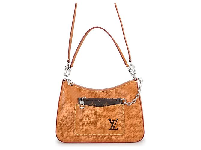 Louis Vuitton Orange Epi Marelle Laranja