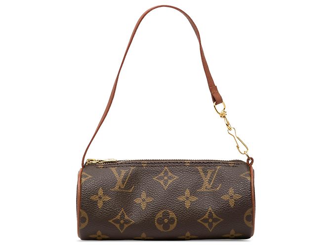 Louis Vuitton Pochette Papillon Monogram Marrón Castaño