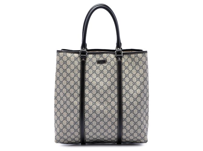 Gucci Beige GG Supreme Joy Vertical Tote