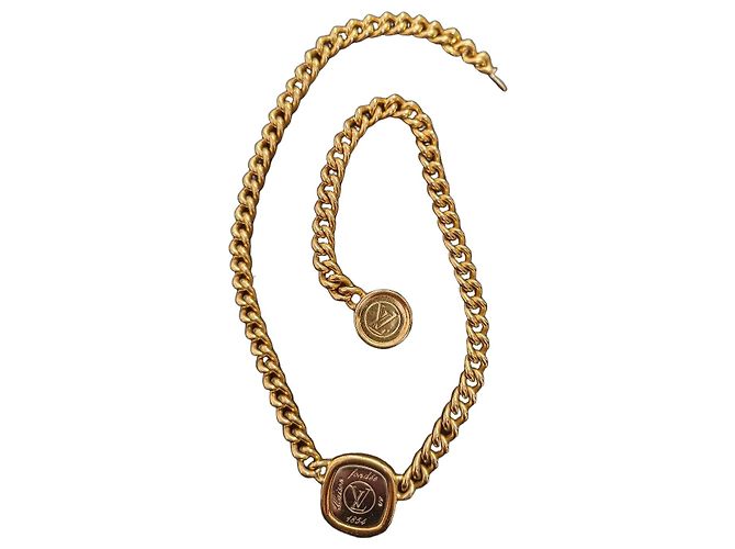 Louis Vuitton Pulseira de Corrente Monogram