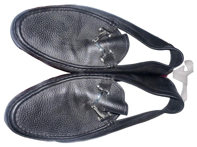 Mocassini Gucci Horsebit in pelle nera Nero