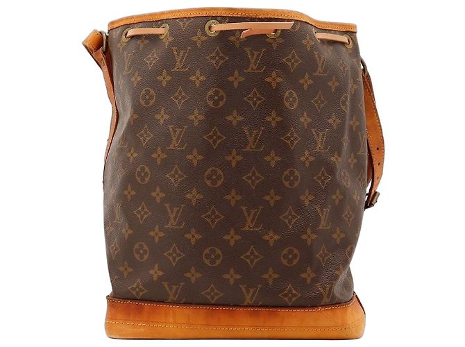 Borsa a secchiello Louis Vuitton Monogram Noe Marrone Monogramma