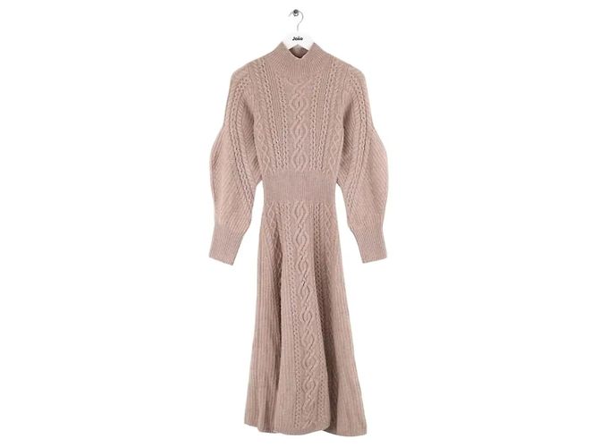 Eric Bompard Kaschmirkleid Beige
