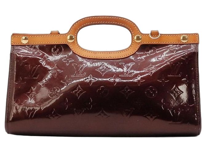 Sac à main Louis Vuitton Monogram Vernis Wilshire PM Bordeaux
