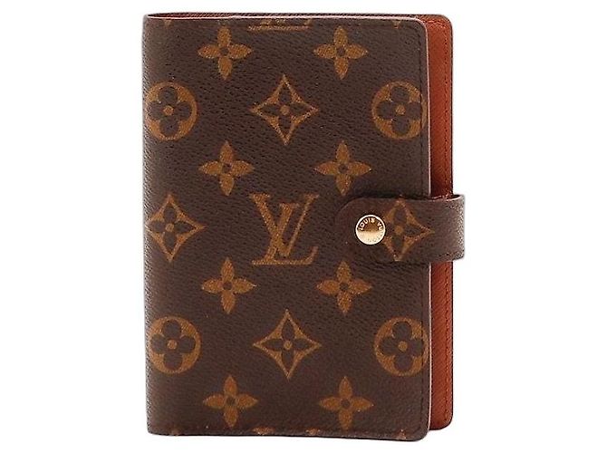 Louis Vuitton Agenda PM Monogram Canvas Brown