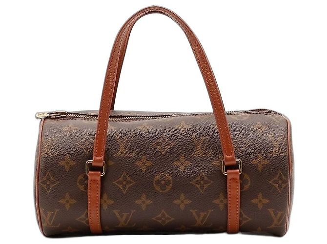 Borsa Louis Vuitton Monogram Papillon 30 Marrone