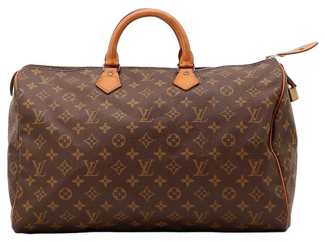 Louis Vuitton Speedy 35 Monogram Canvas Marron