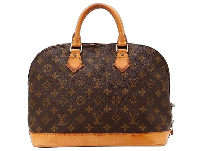 Borsa Louis Vuitton Monogram Alma PM Marrone Monogramma