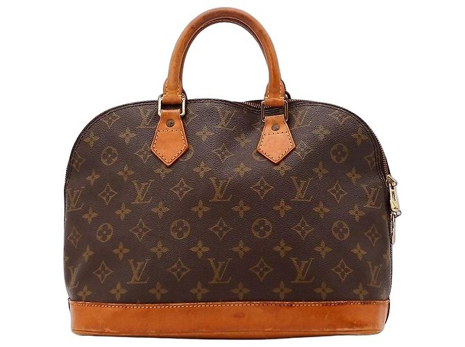Bolsa Louis Vuitton Monogram Alma PM Marrom Monograma
