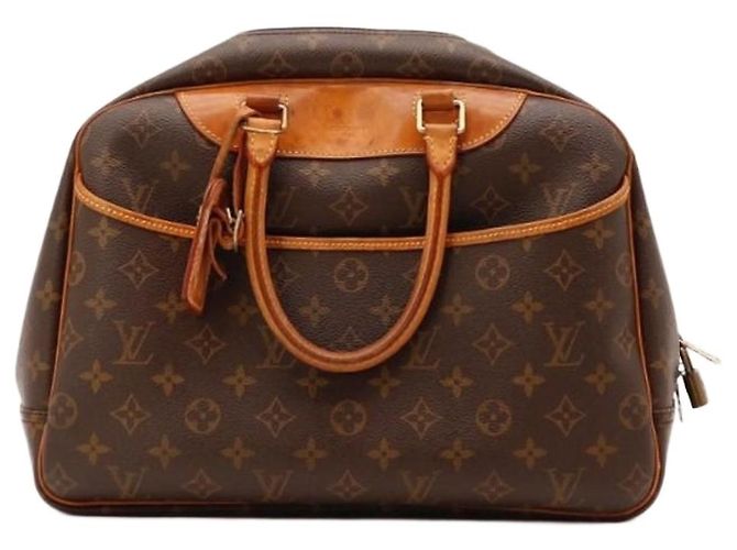 Louis Vuitton Monogram Keepall 50 Marrom