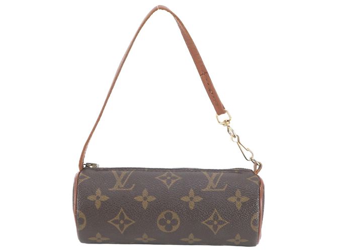 Bolsa Papillon Monogram Louis Vuitton Marrom