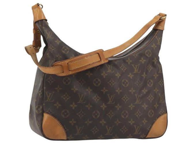 LOUIS VUITTON Monogram Boulogne 35 Shoulder Bag M51260 LV