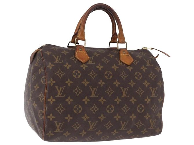 LOUIS VUITTON Monogram Speedy 30 Hand Bag M41526 LV