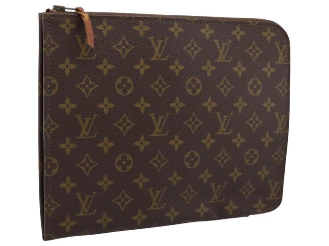 LOUIS VUITTON Monogram Posh Documents Briefcase M53457 LV