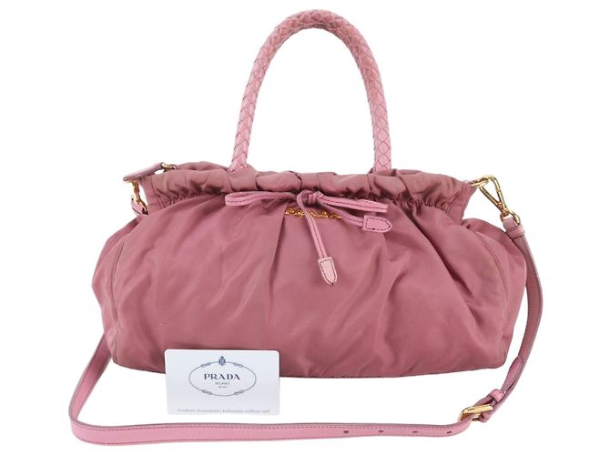 Bolsa Prada Tessuto Nylon BN1631 Rosa