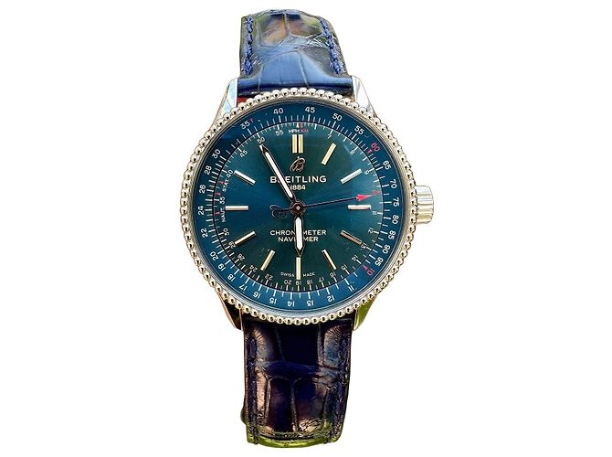Breitling Navitimer Automatic 35 Marrone Blu