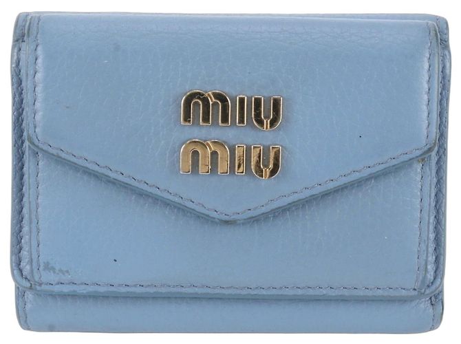 Miu Miu Leder Tri-fold Geldbörse